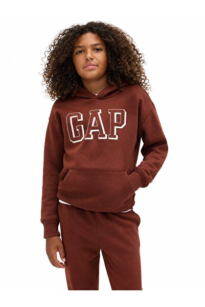 GAP Kids Gap Boys' Low Shoulder Casual Sweatshirt with Kangaroo Pocket, Ages ...