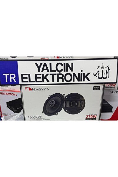 NAKAMICHI Nse1328 13cm 270w 2ad tıvıtırlı kapaklı 40rms yenı seri japon harik...