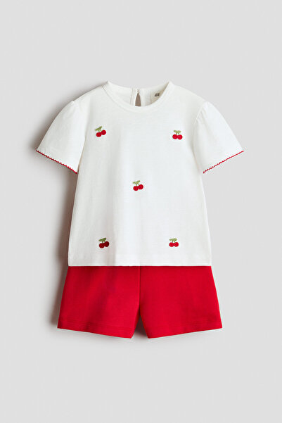 H&M 2 Parçalı Pamuklu Set