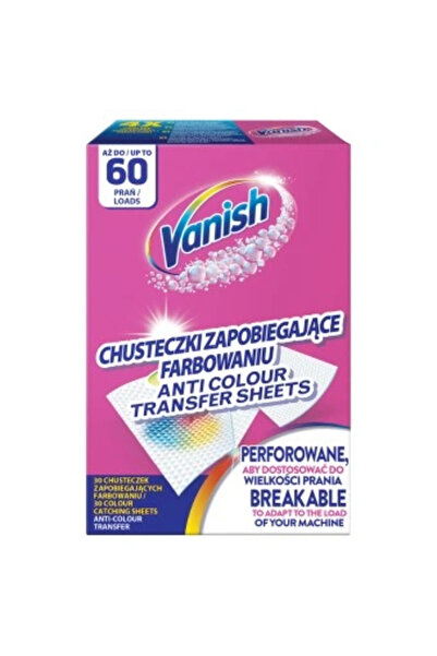 Vanish 010448 Șervețele Color 60 spălări