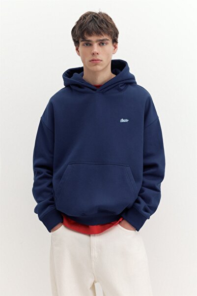 Pull & Bear STWD boxy kapüşonlu sweatshirt