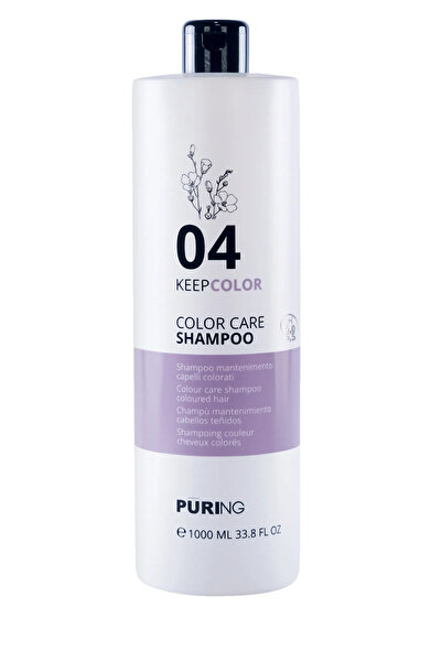 PURING 04 KeepColor Σαμπουάν Φροντίδας Χρώματος για βαμμένα μαλλιά, 1000 ml