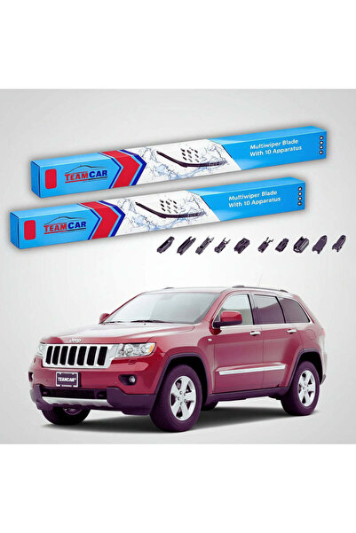 TEAMCAR Υαλοκαθαριστήρες Jeep Grand Cherokee WK2 2010-2013 |   Εμπρόσθιο Σετ ...