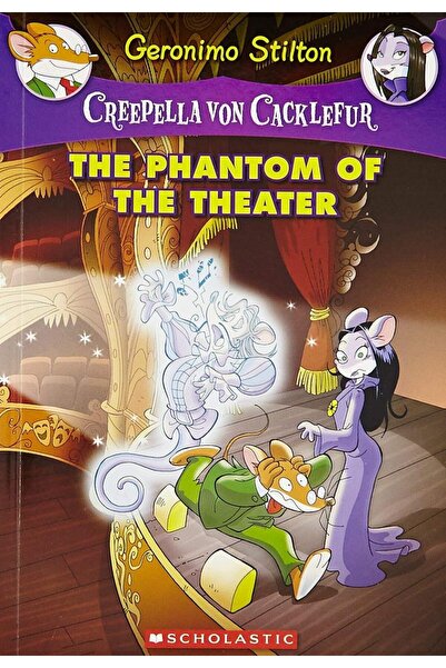 Scholastic Creepella Von Cacklefur #8: The Phantom Of The Theater