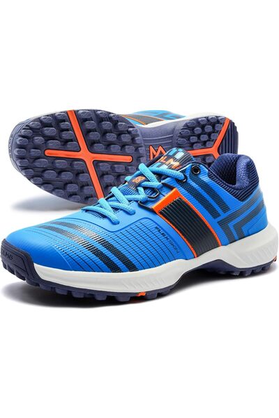 SOLM8 S8 Cricket Shoes with Rubber Spikes – Performance Cleats for Men on Out...