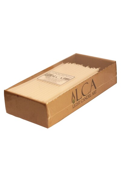 LCA Set 3 x 140 Lumanari Menaj Alb