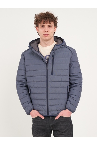 Lee Cooper - Jacheta barbat subtire cu buzunare si gluga