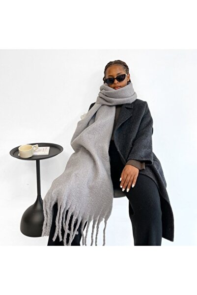 STARSTAR Women's thick warm scarf watermelon red extra large soft.