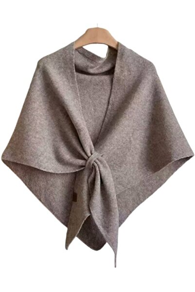 STARSTAR Women's warm winter scarf shawl dark gray elegant.