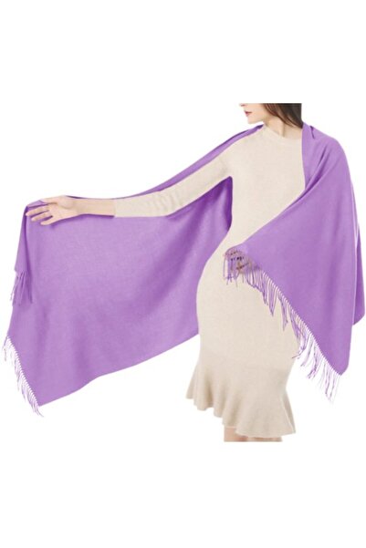STARSTAR Women's scarf burgundy 200x70cm warm winter wedding.