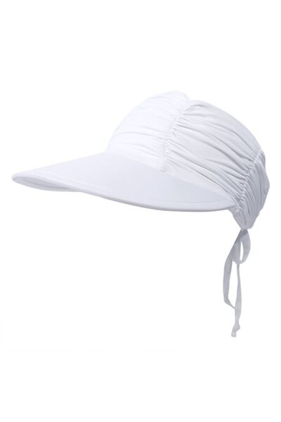 STARSTAR Sun hat 10cm brim 56-58cm open-top breathable for ponytails UV.
