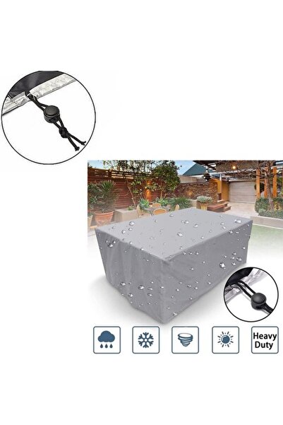 STARSTAR Garden Furniture Cover - 210D Oxford Cloth Table Waterproof Windproo...
