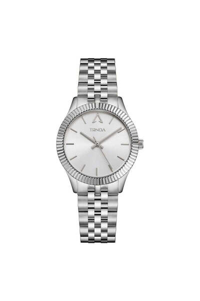 TRNDA Women's Stainless Steel Watch, Silver Dial | Tr32mmss