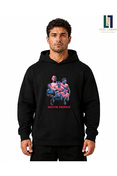 Grafftee Clothing Φούτερ από βαμβάκι υψηλής ποιότητας Unisex με στάμπα Dustin...