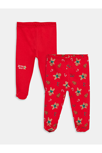 LC Waikiki Pantaloni pentru bebeluși băieți, cu talie elastică, cu tematică d...