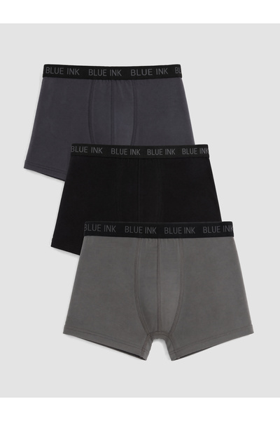 LC Waikiki Regular Fit Cotton Men's Boxer 3-Pack