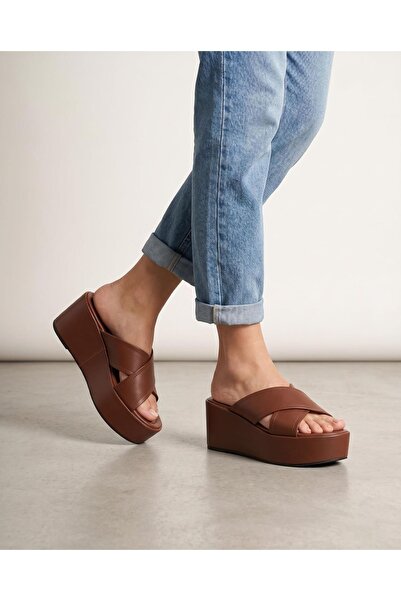 LEYDİ SHOES Hera Sole Women's Slippers