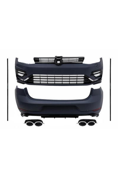 tuningset Κιτ αμαξώματος κατάλληλο για VW Golf 7 VII 2013-2017 Μετατροπή σε 7...