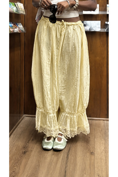 Sakura Konsept Butik Lace Detailed Pinterest Design Shalwar with Elasticated ...