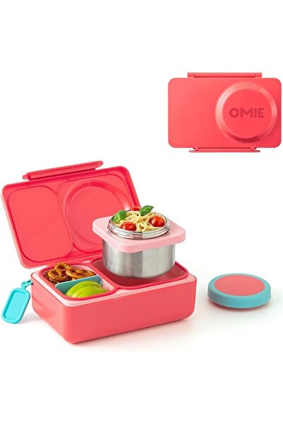 OMIE OmieBox Bento Box for Kids - Insulated Lunch Box with Leak Proof Thermos...