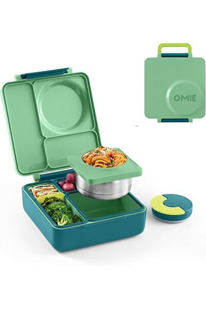 OMIE OmieBox Bento Box for Kids - Insulated Lunch Box with Leak Proof Thermos...