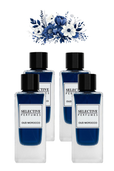 Selective 4 قطع عطر العود المغربي 85 مل
