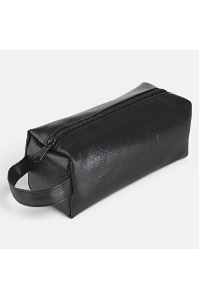 BAMI NETWORK Penar cilindric elegant piele artificiala negru 18.5x7.5x7cm elevi