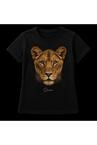 TİMİSİVA Σετ οικογενειακών μπλουζών Lion Family Combo 4 τεμαχίων Μαύρα μπλουζ...