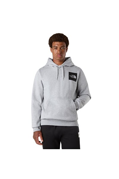 THE NORTH FACE M FINE Φούτερ με κουκούλα NF0A89EUDYX-DYX Γκρι