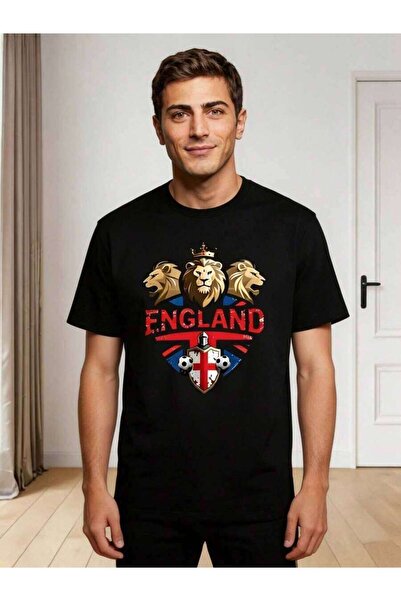 21JNRY -2026 New Football Theme T-Shirt Casual Round Neck Top Summer Breathab...