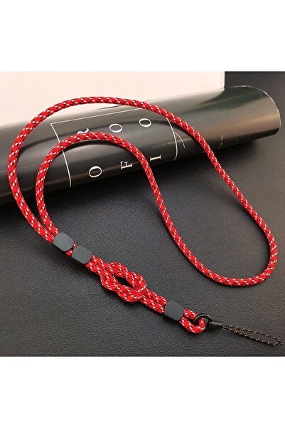 Choice6 Red Mobile Phone Straps Adjustable Long Cross Body Lanyard Neck Band ...