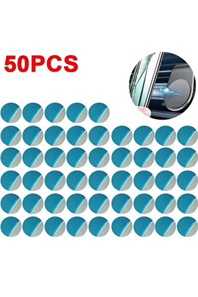 Choice5 50Pcs 1/50Pcs Ultra Thin Metal Plate Stickers For Magnetic Car Phone ...