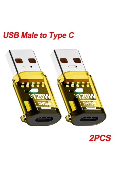 Choice6 محول USB C أنثى إلى USB A ذكر عالي السرعة للنقل السريع للبيانات، متوا...
