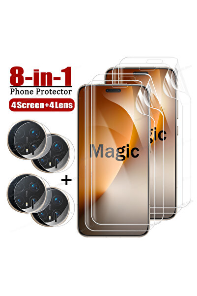 Choice3 Honor Magic8 Pro 4Screen 4Lens Film 8-IN-1 Slim Hydrogel Film For Hon...