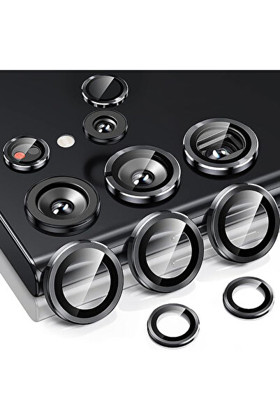 Choice13 for Galaxy S26 Ultra black Metal Colorful Lens Ring Glass Protection...