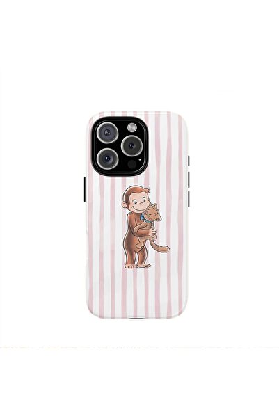 Choice80 iPhone 14 8 Luxury Pink Striped Polka Dots Pattern Phone Case For iP...