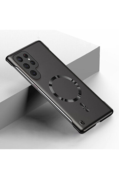 Choice Galaxy S25 Ultra Black Metal Painted Frameless Case For S26 S25 Edge S...