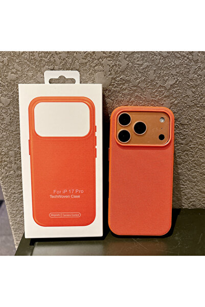 Choice31 iPhone17 Pro Max Orange High Quality Technology Woven Camera Control...