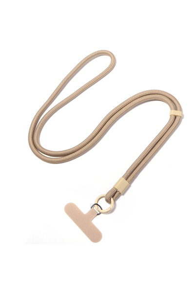 Choice6 Light brown 1Pc Colorful Adjustable Universal Phone Lanyard For Cross...