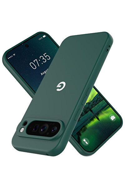 Choice92 For Pixel 10A green High Quality Skin-friendly Soft Silicone Anti-Dr...