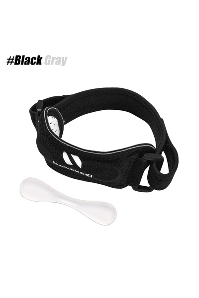Choice3 BlackGray-1PCS 1PCS Patella Tendon Knee Strap, Knee Support Brace for...
