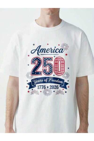 9JY Plus-Size Women'S Summer Clothing, 250Th American Independence Day Printe...