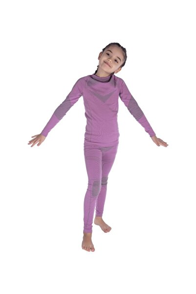 FEELAMORE 3. Seviye Seamless Kız Çocuk Uzun Kollu Termal Spor T-shirt ve Term...