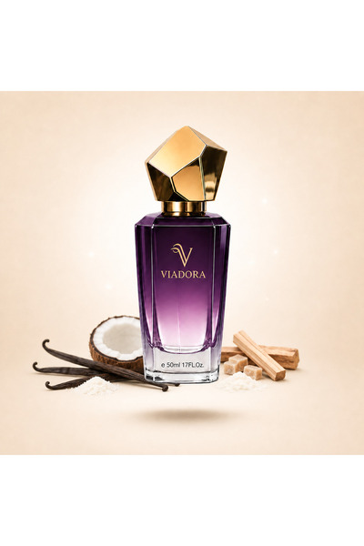 ViaDora S288 Vanilya ve Hindistan Cevizi Unisex Parfümü - 50 ml Eau De Parfum