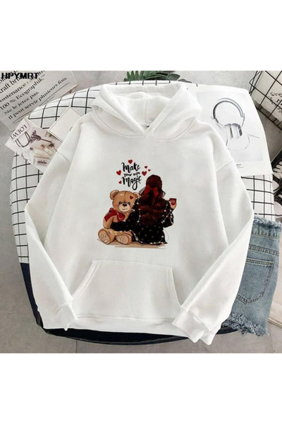 bellanova Unisex Printed Hooded Sweatshirt