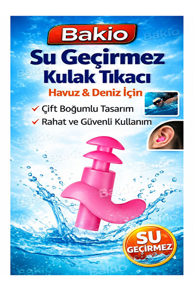 Bakio Yeni Nesil % 100 Silikon Çocuk Ve Yetişkin Havuz Deniz Duş Banyo Yüzücü...