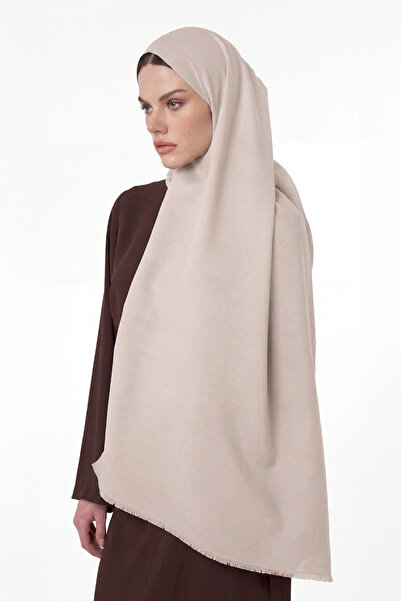 ED Scarf Core Silk Shawl - Stone