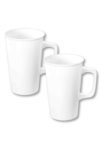 WILMAX ENGLAND Set 2 Cami Mari Portelan Wilmax, 500 ml, Albe, Elegante pentru...