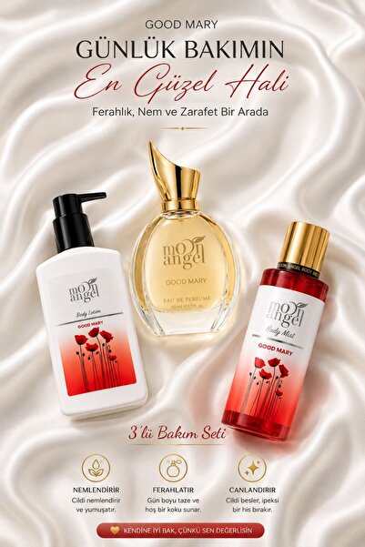 MOON ANGEL GOOD MARY SERİSİ Losyon - Parfüm - Body Mist