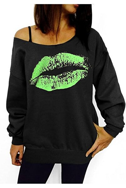 OEM Bluza Smile Fish pentru femei, cu imprimeu sexy, lejera cu maneca lunga d...
